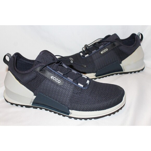 Ecco Biom 2.0 Breathru Men US 11-11.5 EU 45 Navy Blue Cross Athletic Sneakers - Picture 1 of 6